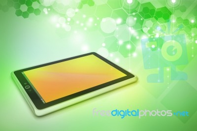 Touch Screen Tablet Computer Stock Image