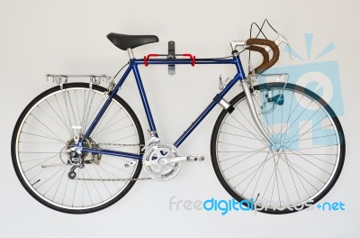 Touring Bicycle Stock Photo