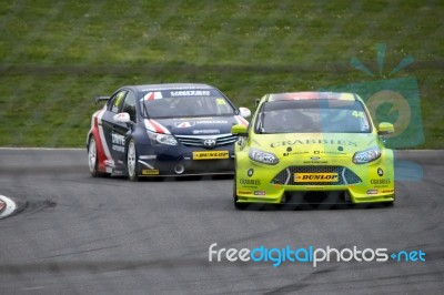 Touring Car Championship Race March 2014 Stock Photo