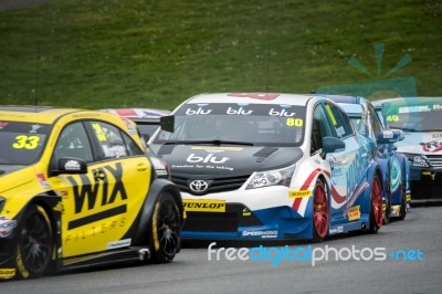 Touring Car Championship Race March 2014 Stock Photo