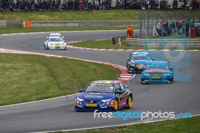 Touring Car Championship Race March 2014 Stock Photo