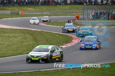 Touring Car Championship Race March 2014 Stock Photo