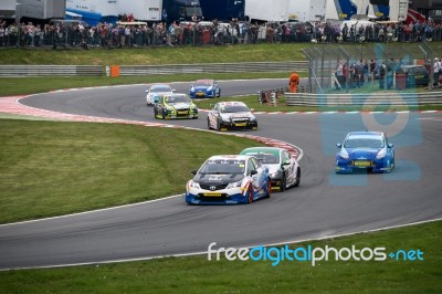 Touring Car Championship Race March 2014 Stock Photo