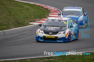 Touring Car Championship Race March 2014 Stock Photo