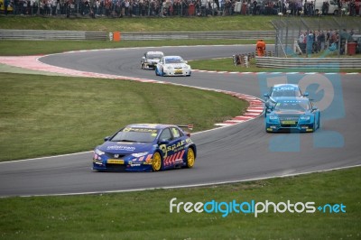 Touring Car Championship Race March 2014 Stock Photo