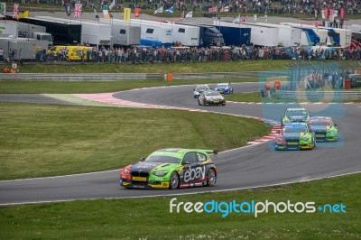 Touring Car Championship Race March 2014 Stock Photo