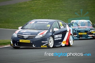 Touring Car Championship Race March 2014 Stock Photo