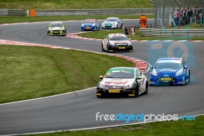 Touring Car Championship Race March 2014 Stock Photo