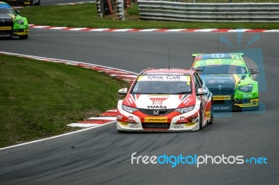 Touring Car Championship Race March 2014 Stock Photo