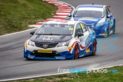 Touring Car Championship Race March 2014 Stock Photo