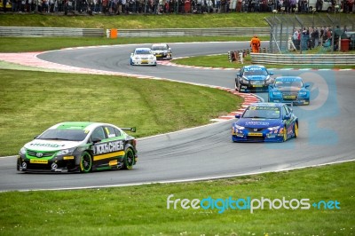 Touring Car Championship Race March 2014 Stock Photo