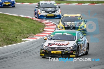 Touring Car Championship Race March 2014 Stock Photo