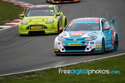 Touring Car Championship Race March 2014 Stock Photo