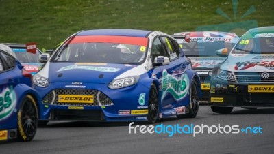 Touring Car Championship Race March 2014 Stock Photo