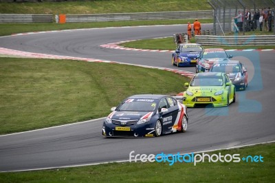 Touring Car Championship Race March 2014 Stock Photo