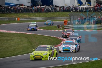 Touring Car Championship Race March 2014 Stock Photo