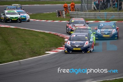 Touring Car Championship Race March 2014 Stock Photo