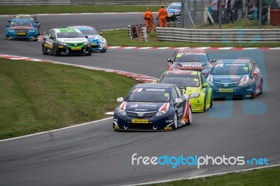 Touring Car Championship Race March 2014 Stock Photo