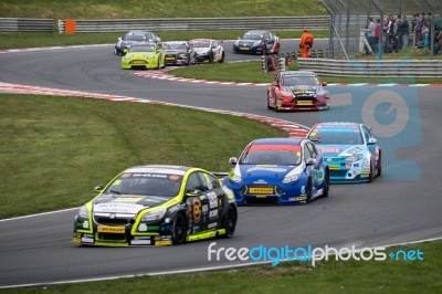 Touring Car Championship Race March 2014 Stock Photo