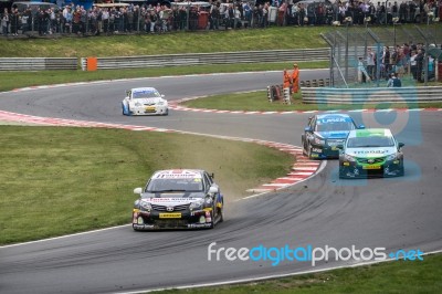 Touring Car Championship Race March 2014 Stock Photo