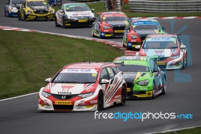 Touring Car Championship Race March 2014 Stock Photo