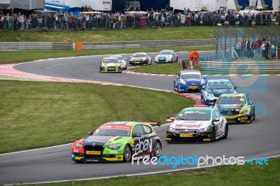 Touring Car Championship Race March 2014 Stock Photo