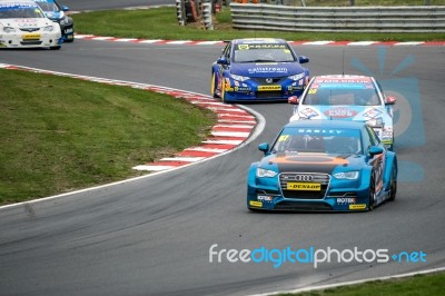 Touring Car Championship Race March 2014 Stock Photo