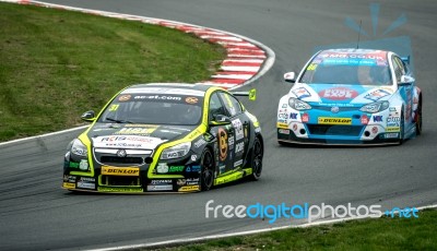 Touring Car Championship Race March 2014 Stock Photo