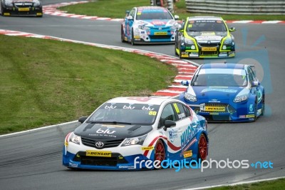 Touring Car Championship Race March 2014 Stock Photo