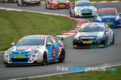 Touring Car Championship Race March 2014 Stock Photo