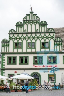 Tourist Information Office In Weimar Stock Photo