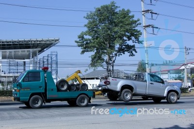 Tow Truck Stock Photo