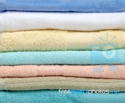 Towels Stock Photo