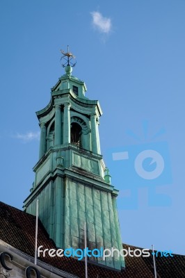 Tower At County Hall In London Stock Photo