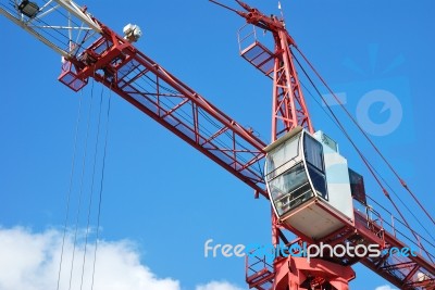 Tower Crane Stock Photo