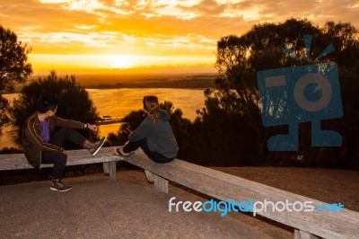 Tower Hill Wildlife Reserve Stock Photo