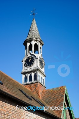 Tower Of The Tea Rooms At High Beeches In Handcross Stock Photo