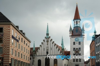 Toy Museum In The Old Town Hall Tower In Munich Stock Photo