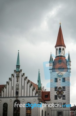 Toy Museum In The Old Town Hall Tower In Munich Stock Photo