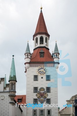 Toy Museum In The Old Town Hall Tower In Munich Stock Photo