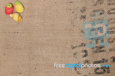 Traditional Portuguese Fruity Sweets Stock Photo