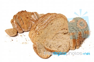 Traditional Slices Of Bread Stock Photo