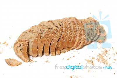 Traditional Slices Of Bread Stock Photo