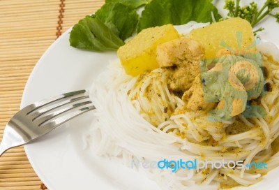 Traditional Thai Cuisine Stock Photo