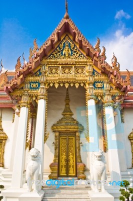 Traditional Thai Style Architecture Stock Photo