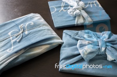 Traditional Wrapping Cloth Stock Photo