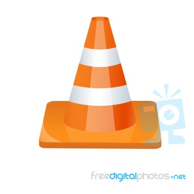 Traffic Cone Stock Image