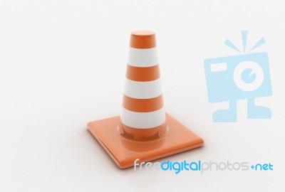 Traffic Cone Stock Photo