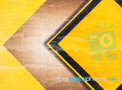 Traffic Sign Background Stock Photo