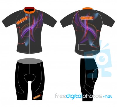 Translucent Color,cycling Vest Stock Image